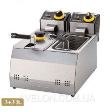 Фритюрница SILVER 2141 (3+3 литров)