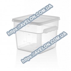 Контейнер для продуктов из полипропилена, 5,7 л (Кришка продається окремо) Gastroplast 6PPSC