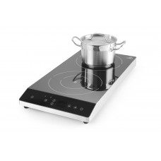Индукционная плита двойная 3500W HENDI 239438