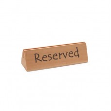 Настольная информационная табличка «Reserved» 152x44x(H)44 mm HENDI 664308