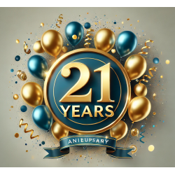 21 рік разом із вами! Дякуємо за довіру!