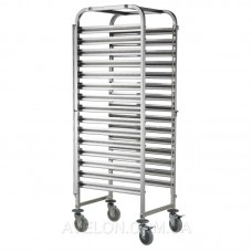 Тележка для гастроемкостей GN 1/1 на 15 уровней Hendi 810613