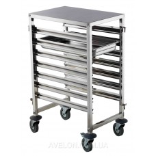 Тележка для лотков 7 х GN 1/1 HENDI 810668