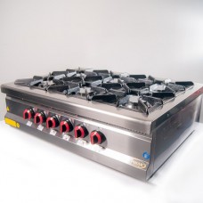 Плита газовая настольная Pimak 70MX-6S (6-ти конфорочная)