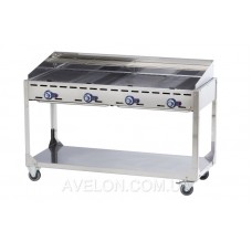 Гриль газовый Green Fire 4 горелки HENDI 149614 Гриль газовый Green Fire 4 горелки HENDI 149614